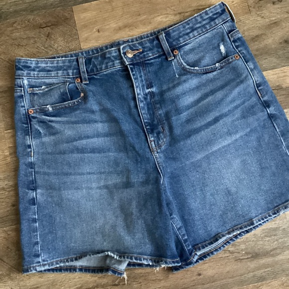 American Eagle Outfitters Light Blue Denim shorts - Picture 2 of 7